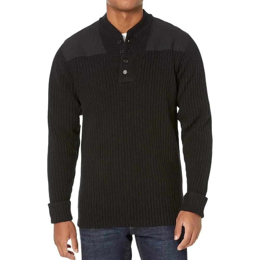L.L.Bean  Commando Henley Sweater
